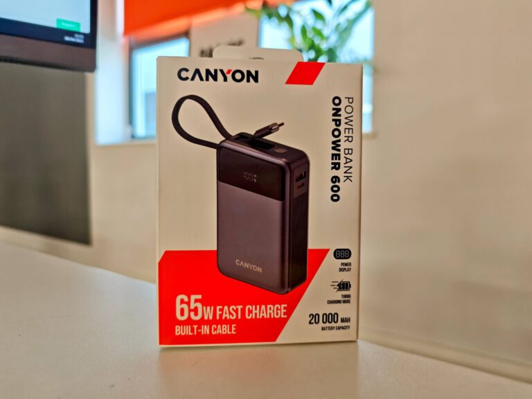 Canyon OnPower 600 Power Bank Review