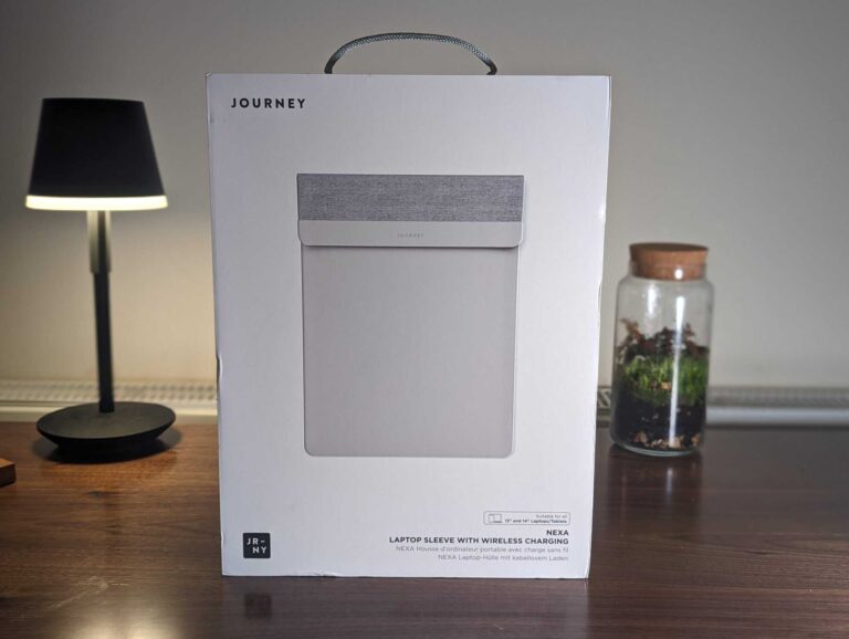 Journey Nexa Laptop Sleeve Review – An attractive laptop sleep with built-in QI wireless charging and mouse mat