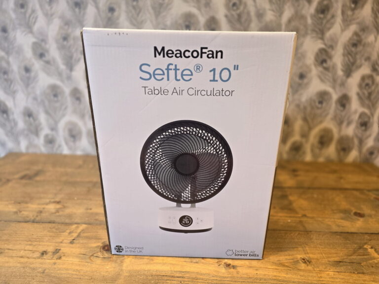 Meaco MeacoFan Sefte 10″ Table Air Circulator Review vs MeacoFan 1056P