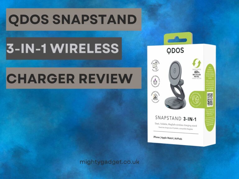 QDOS SnapStand 3-in-1 Wireless Charger Review