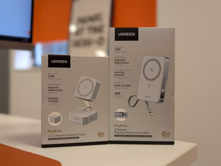 Ugreen MagFlow Review: QI2 25W Magnetic Power Bank &  2-in-1 Magnetic Wireless Charger