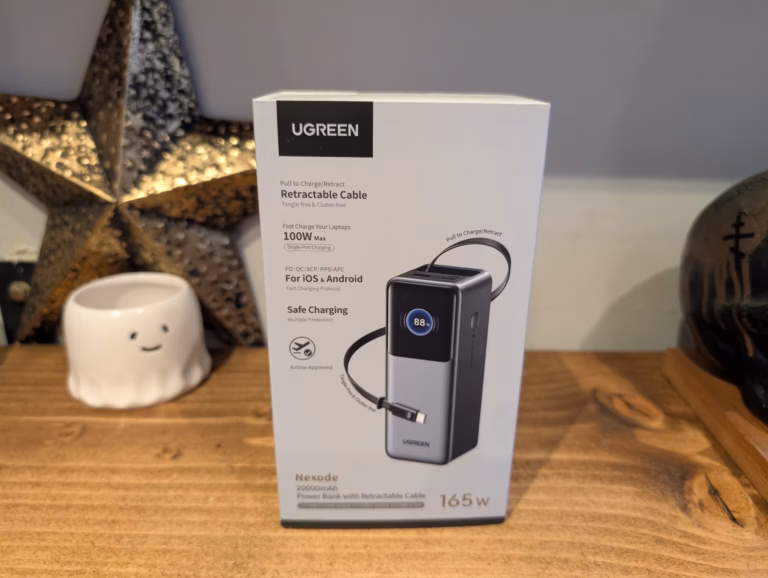 Ugreen Retractable Series Review – Nexode Power Bank 20000mAh 165 W / Car Charger / 65 W Charger